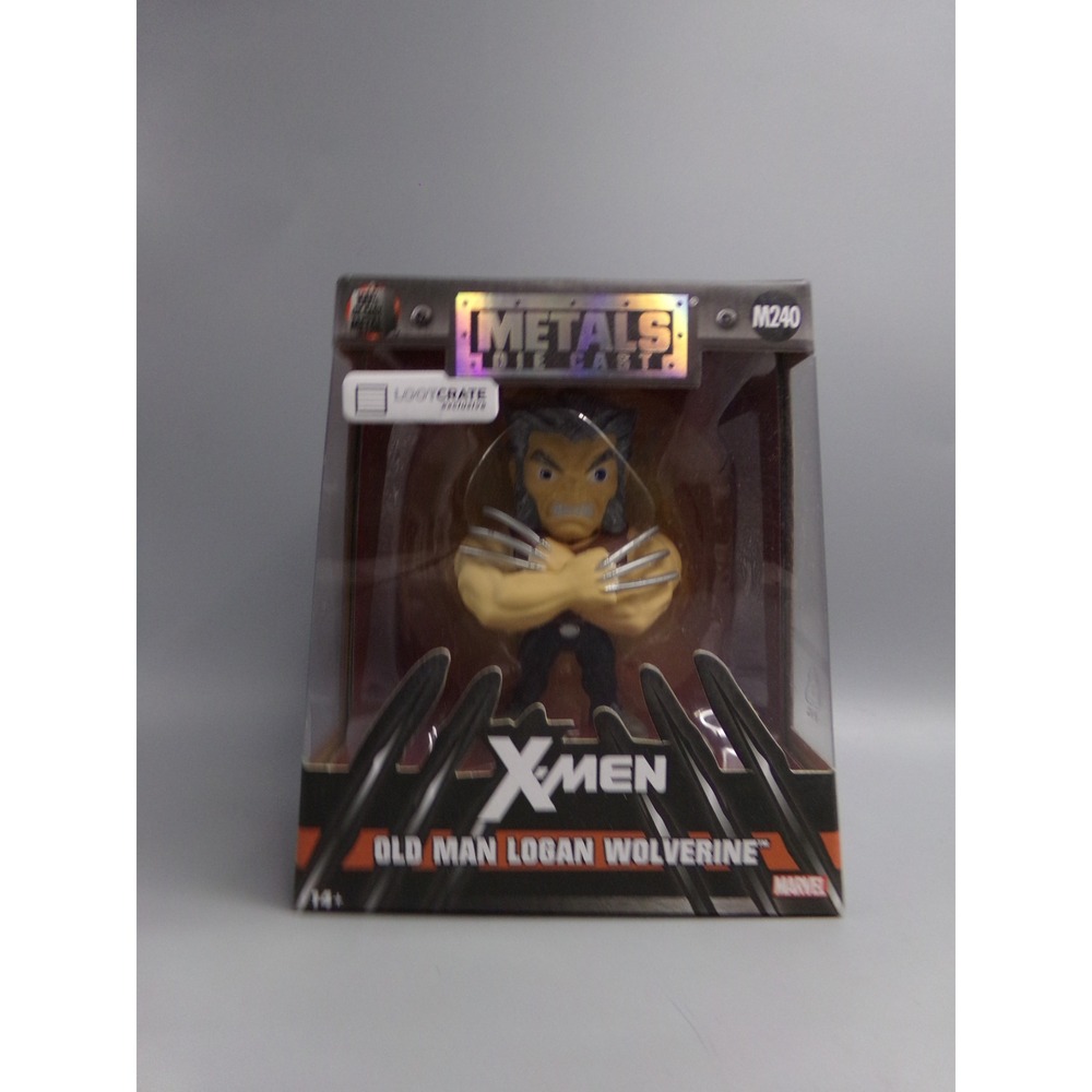 Jada Metals Die Cast X Men Old Man Logan Wolverine M240 Loot Crate Exclusive